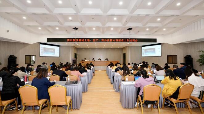 集团召开土地、房产、对外投资专项清查工作培训会