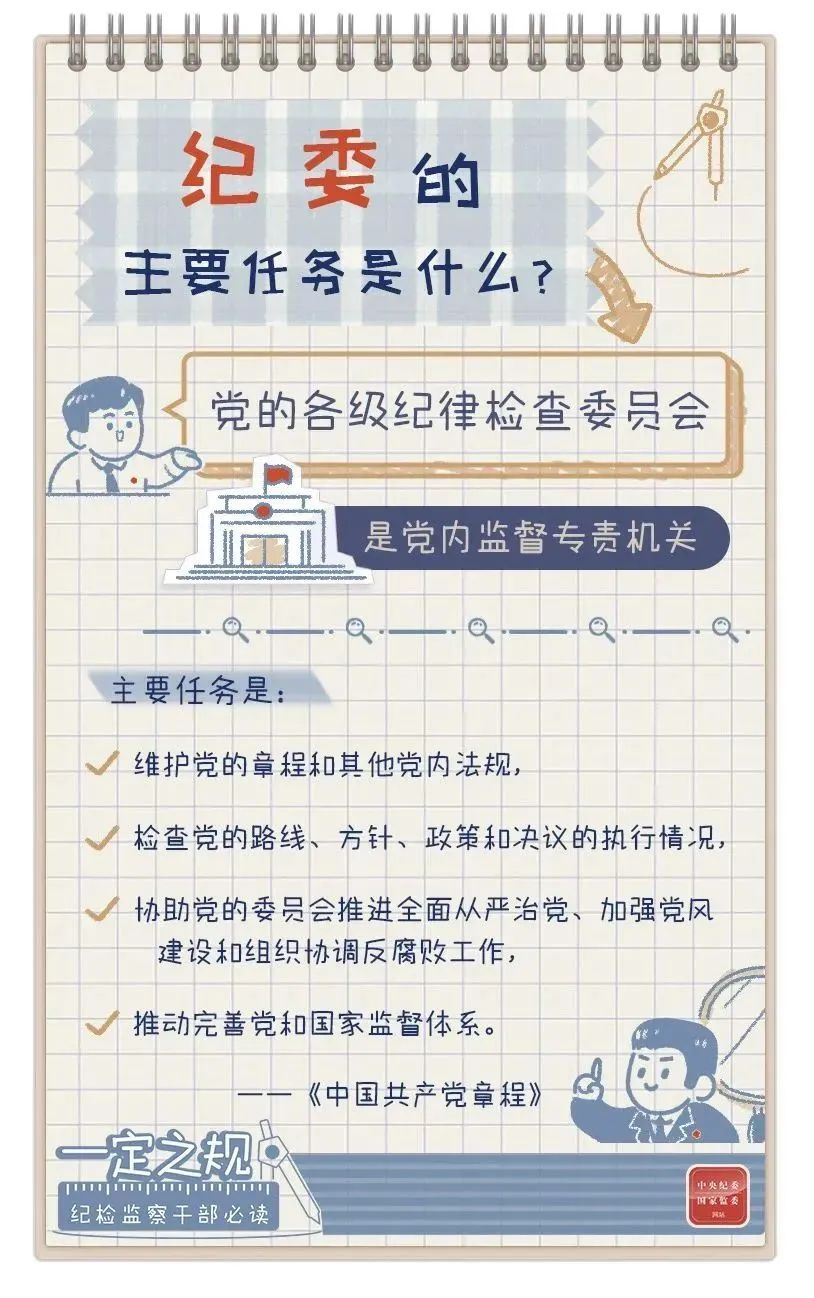 一定之规：纪委的主要任务是什么？
